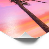 palmen foto afdruk (Hoek)