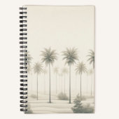 Palmen in Miami Notitieboek (Voorkant)