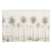 Palmen in Miami: "Weer een dag in het paradijs" Kussensloop (Voorkant-Rechts)