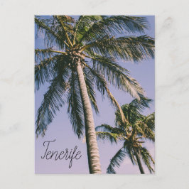 Palmen in Tenerife Briefkaart