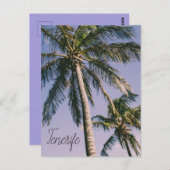 Palmen in Tenerife Briefkaart (Voorkant / Achterkant)