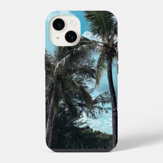 Palmen iPhone Hoesje (Achterkant)