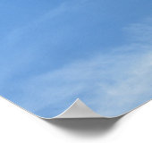 Palmen mit blauem Himmel Poster (Hoek)