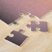 palmen op zonsondergang legpuzzel (Zijkant)