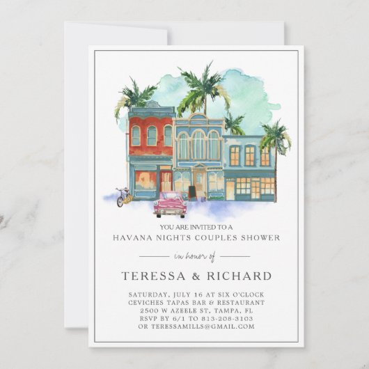  palmen | Toeslag voor Havana Nights-paren (Voorkant)