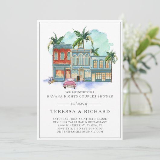  palmen | Toeslag voor Havana Nights-paren (Staand voorkant)