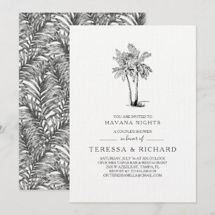  palmen   Toeslag voor Havana Nights-paren Kaart