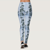 Palmen van de zomer leggings (Achterkant)