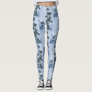 Palmen van de zomer leggings
