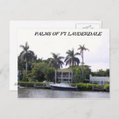 PALMEN VAN FT LAUDERDALE BRIEFKAART (Voorkant / Achterkant)
