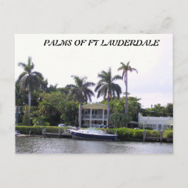 PALMEN VAN FT LAUDERDALE BRIEFKAART