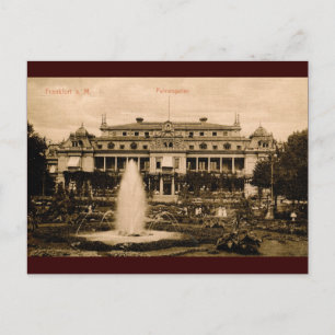 Palmengarten, Frankfurt, Duitsland  Briefkaart