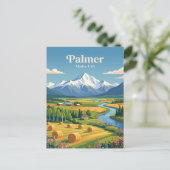 Palmer Alaska Briefkaart (Staand voorkant)