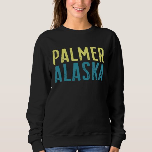 Palmer Alaska Pacifische kust gestapeld Trui (Voorkant)