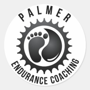 Palmer Endurance Coaching Ronde Sticker