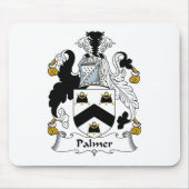 Palmer Family Crest Muismat (Voorkant)