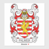 Palmer Family Crest Sticker (Vel)