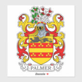 Palmer Family Crest Sticker (Vel)