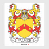 Palmer Family Crest Sticker (Vel)