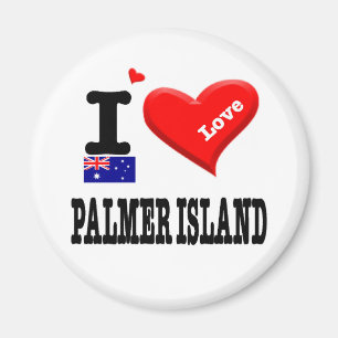 PALMER ISLAND - I Love Magneet