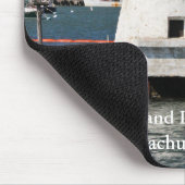 Palmer Island Lighthouse, Massachusetts Mousepad Muismat (Hoek)