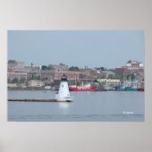 Palmer Island Lighthouse Poster (Voorkant)