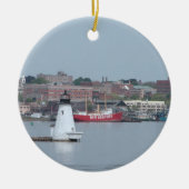 Palmer Island, New Bedford Harbour Keramisch Ornament (Voorkant)