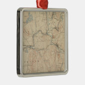 Palmer, Massachusetts Metalen Ornament (Rechts)