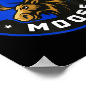 Palmer Moose Hockey 2025  Poster (Hoek)