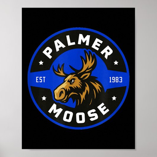 Palmer Moose Hockey 2025  Poster (Voorkant)