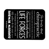 Palmer Quote Schoonheid van Chiropractie Magneet (Horizontaal)