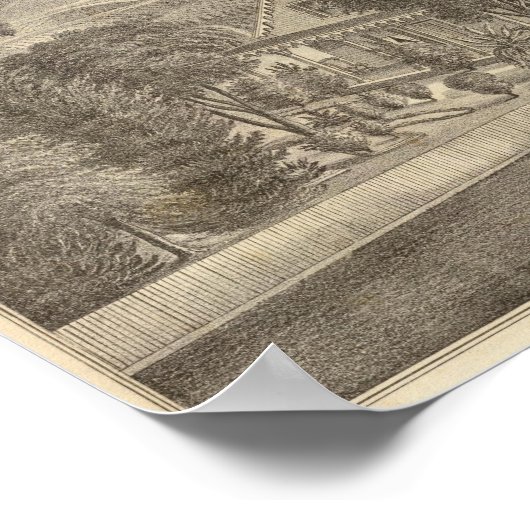 Palmer res, wijngaard poster (Hoek)