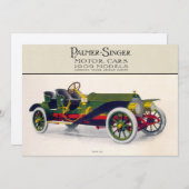 Palmer-Singer Motor Cars, 1909 (Voorkant / Achterkant)