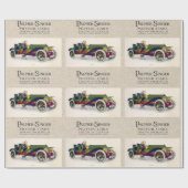 Palmer-Singer Motor Cars, 1909 Pattern Cadeaupapier (Vlak)