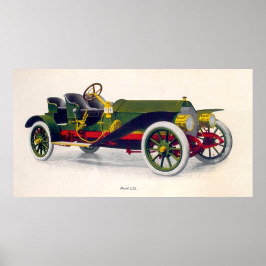 Palmer-Singer Motor Cars, 1909 Poster (Voorkant)