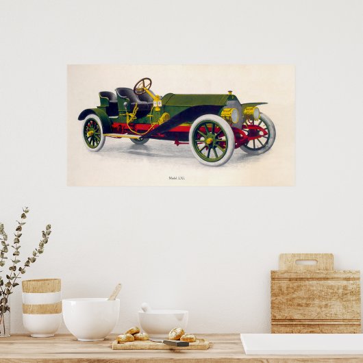 Palmer-Singer Motor Cars, 1909 Poster (Keuken)