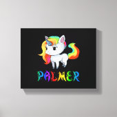 Palmer Unicorn Canvas Afdruk (Voorkant)
