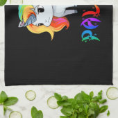 Palmer Unicorn Theedoek (Gevouwen)