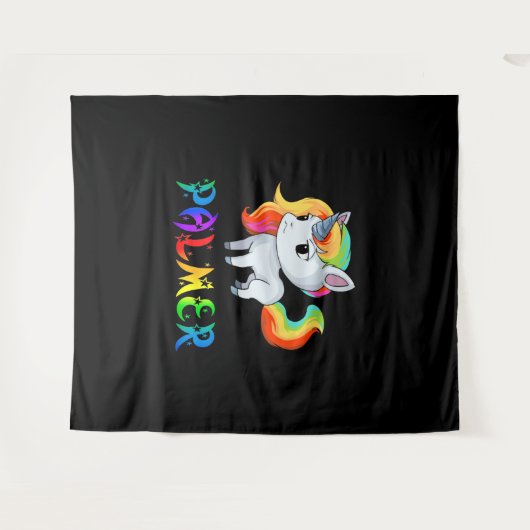 Palmer Unicorn Wandkleed (Voorkant (horizontaal))