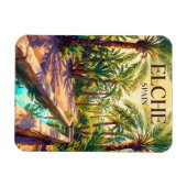 Palmeral van Elche Spanje Magneet (Horizontaal)