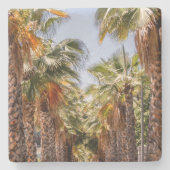 Palmeros/Palmbomen Stenen Onderzetter (Voorkant)