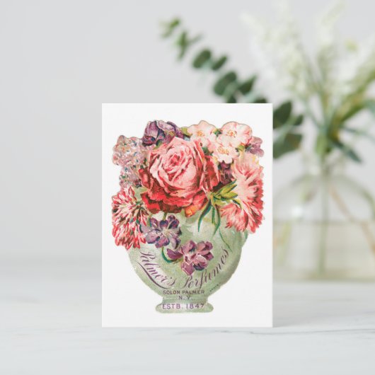 Palmerparfums Briefkaart (Staand voorkant)