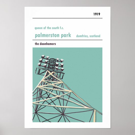 Palmerston Park, koningin van het zuiden Poster (Voorkant)