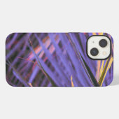 Palmetto Blauwe Abstract iPhone Hoesje (Achterkant horizontaal)