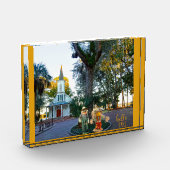 Palmetto Bluff Chapel Bluffton SC Herfst Scarecrow Fotoblokken (Links)