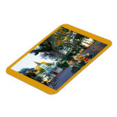 Palmetto Bluff Chapel Bluffton SC Herfst Scarecrow Magneet (Linkerzijde)