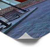 Palmetto Bluff Chapel Bluffton SC Herfst Scarecrow Poster (Hoek)