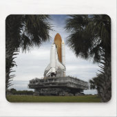 Palmetto-bomen lijst space shuttle Endeavor Muismat (Voorkant)