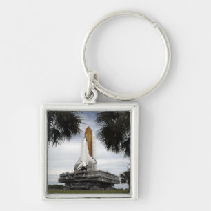 Palmetto-bomen lijst space shuttle Endeavor Sleutelhanger