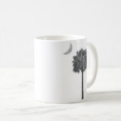 Palmetto-boom en Mok van maan (Voorkant rechts)